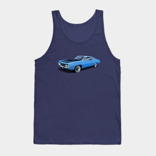 1970 Ford Torino Cobra Jet in winter blue Tank Top